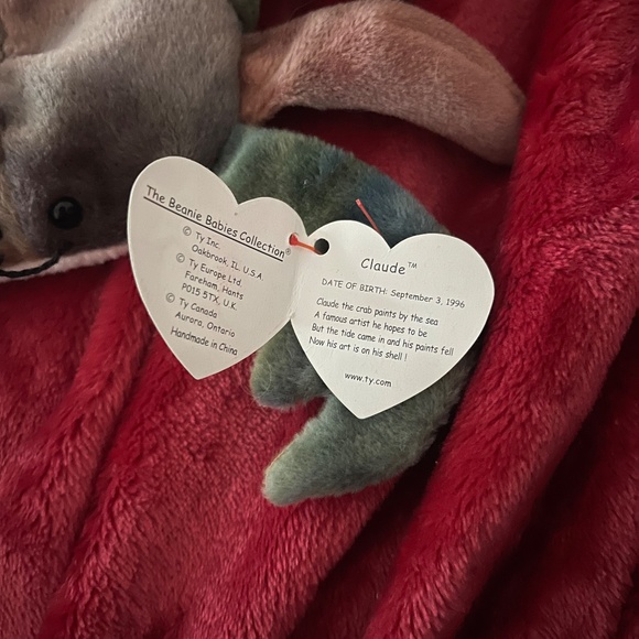 Beanie babies Claude no damage and has errors. - Picture 2 of 6